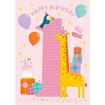 Picture of HAPPY BIRTHDAY ONE TODAY GIRAFFE